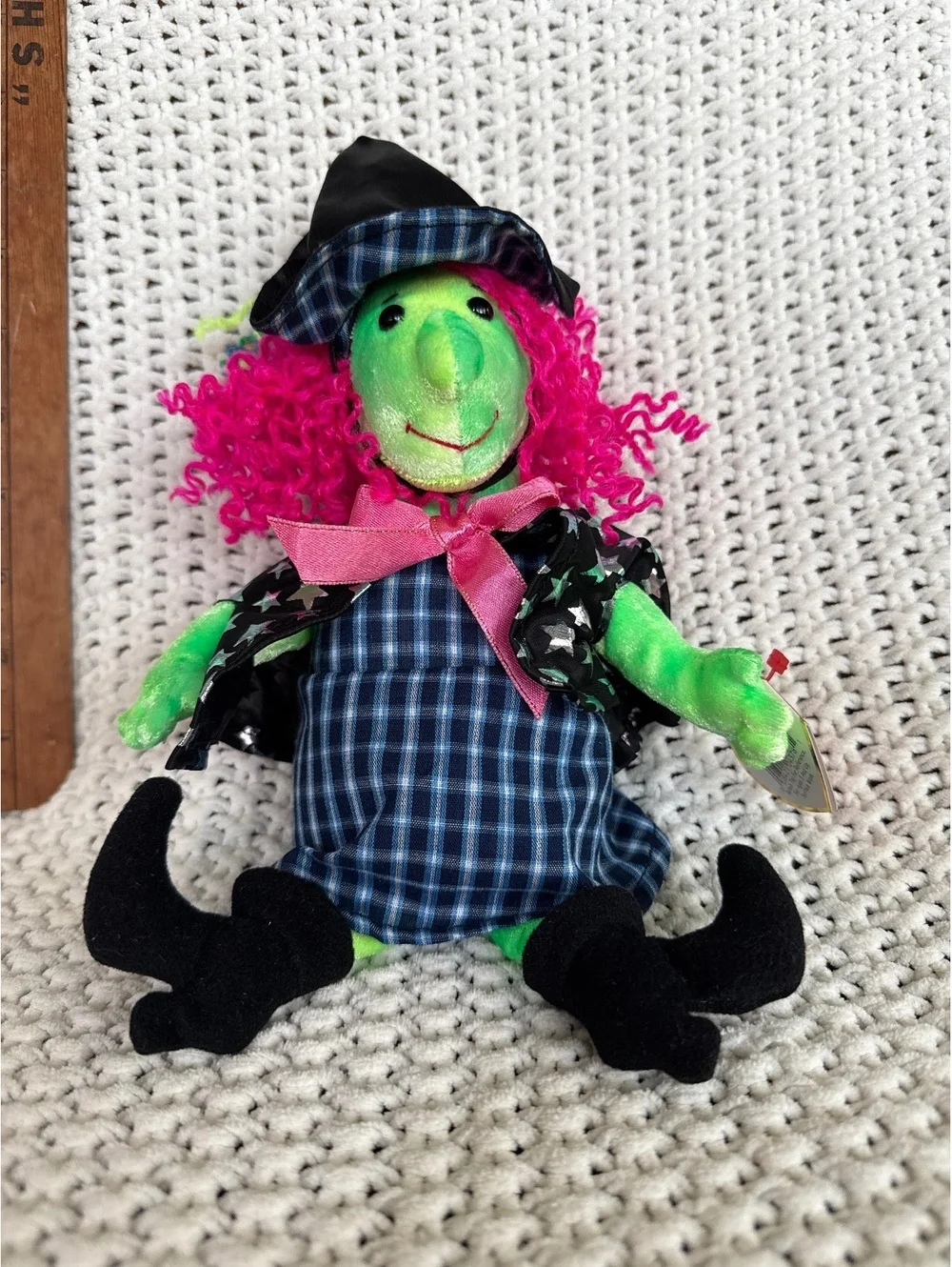 Ty Beanie Babies Scary Witch Doll Plush